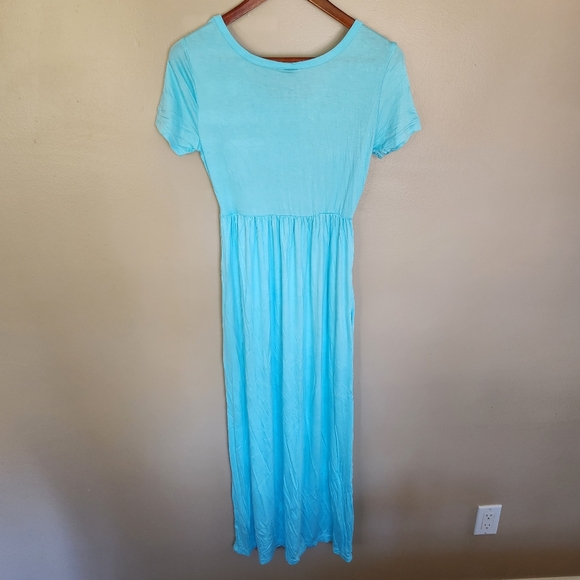 Han Mei Li Light Blue Summer Dress – Size Small - Picture 2 of 5